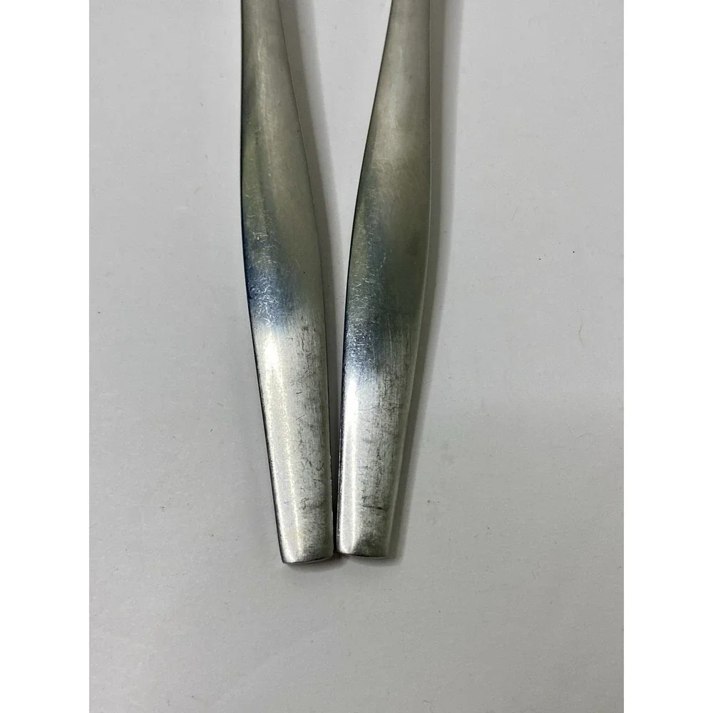 Dansk Variation V Stainless Oval Soup Spoons 8 1/8